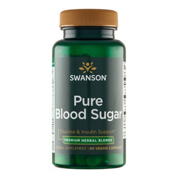 Swanson Pure Blood Sugar, kapsułki, 60 szt.