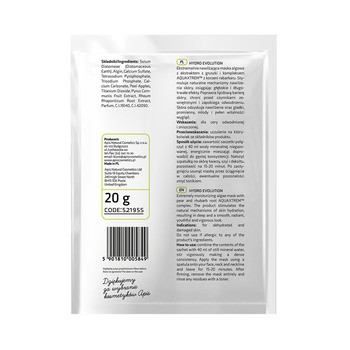 Apis Hydro Evolution, ekstremalnie nawilżająca maska algowa, 20 g