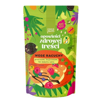 Coco Farm, Opowieści zdrowej treści, wege racuchy, 345 g