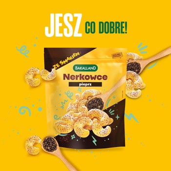 Bakalland, orzechy nerkowca prażone pieprz, 170 g