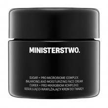 Ministerstwo Dobrego Mydła Cukier + Pro Mikrobiom, krem regulujący do twarzy, 50 ml
