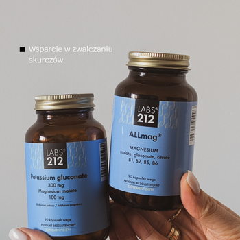 LABS212 Potassium gluconate, kapsułki, 90 szt.