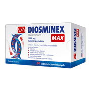 Diosminex Max, 1000 mg, tabletki powlekane, 60 szt
