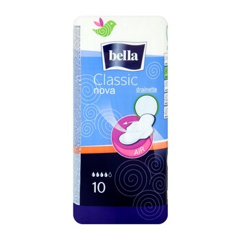Bella Classic Nova, podpaski higieniczne, 10 szt.