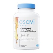 Osavi Omega-3 Olej Rybi 1000 mg, kapsułki, 120 szt.