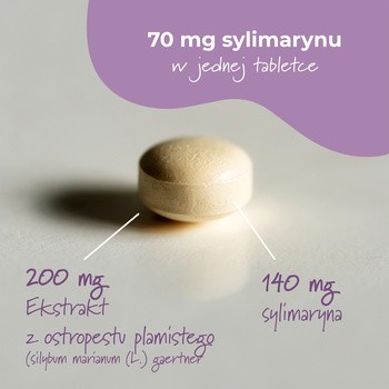 Twój Cel To: Regeneracja Wątroby, Sylimarin 70 mg, tabletki, 100 szt.