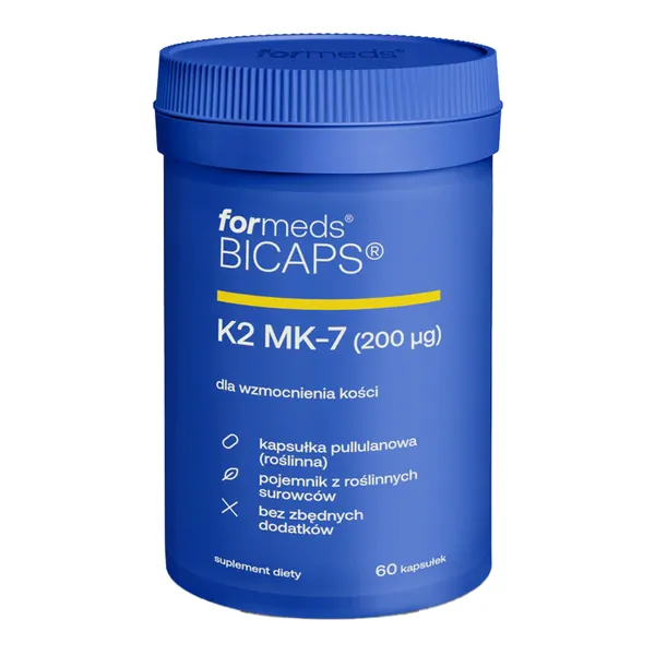 Witamina K2 MK-7 200 µg 60 kapsułek [Formeds Bicaps] - Formeds Bicaps