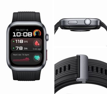 Huawei Watch D2, smartwatch z wbudowanym ciśnieniomierzem nadgarstkowym, niebieski, 1 szt.