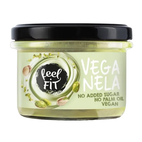 Krem wegański pistacjowy bez cukru 200g [feel FIT] - feel FIT