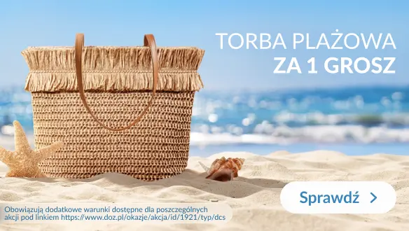 Torba plażowa za 1 grosz