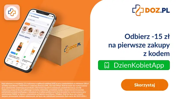 KOD -15 zł. w Aplikacji DOZ.pl